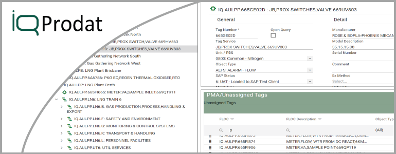 During Q2 of 2023, the IQ ProDat development team relocated the ProDat web servers to our hardware in the local data center and moved ProDat security to the Single Sign on model.
ProDat has been used within IQ since inception, predominantly for maintenance builds and engineering data management. The ability to link the maintenance build, engineering information and commissioning information was a key driver for ProDat.
