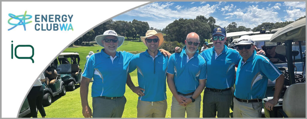 The Energy Club WA Golf Day was a great success again this year. With temperatures soaring at Joondalup Country Club everyone was very happy to see the IQ Sponsored Drinks cart once again doing the rounds, ensuring all players and officials were kept adequately hydrated.

The IQ team were exceptionally sportsman-like, keeping their score to a level that guaranteed other teams the chance to take the prizes.