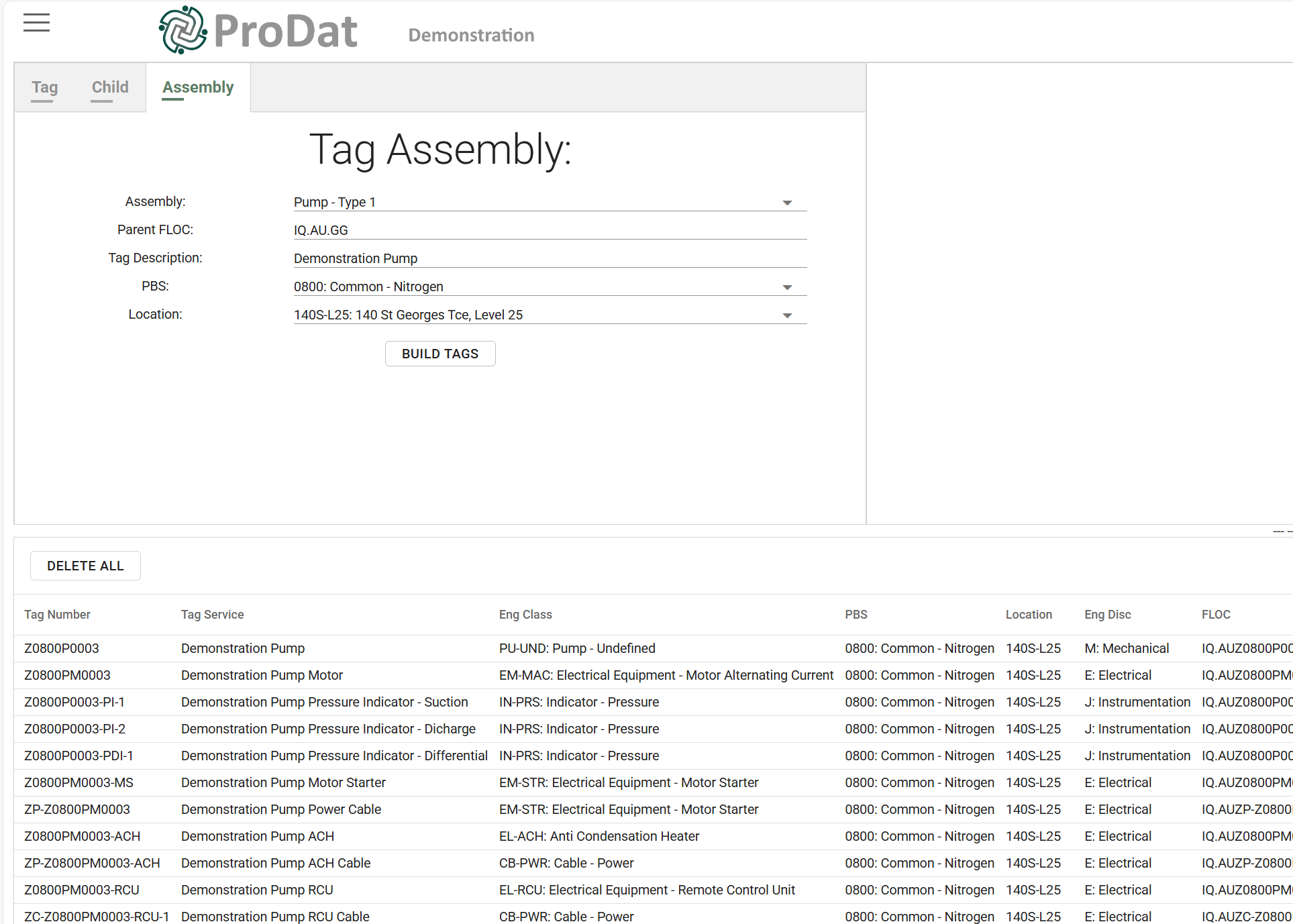 TagManagement ProDat Tag Management