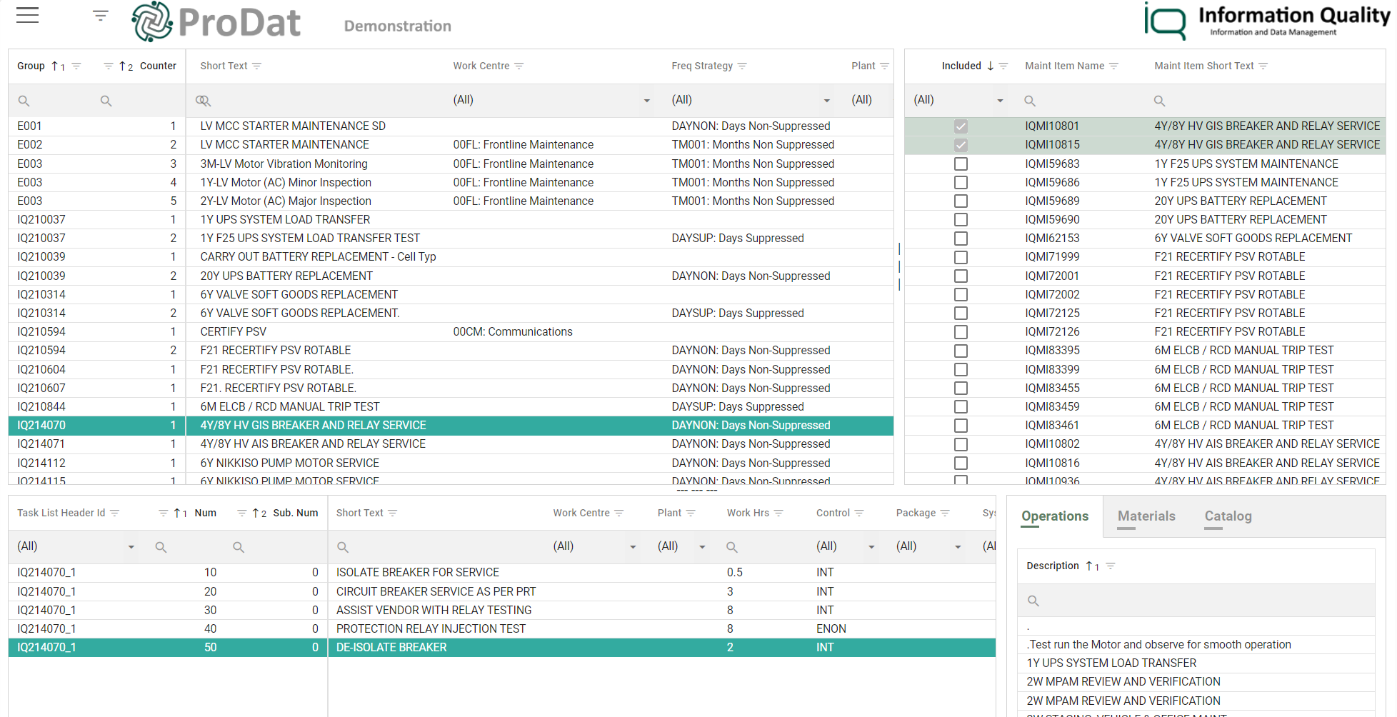 TaskListBuilder ProDat Task List Builder