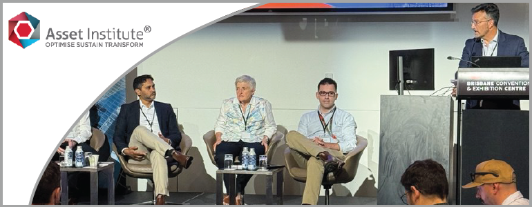 We’re excited to share that our Brisbane State Manager, Ruben Sen represented Information Quality at the Asset Institute Annual Symposium in Brisbane, contributing to a panel discussion on the evolving role of AI in Asset Management.